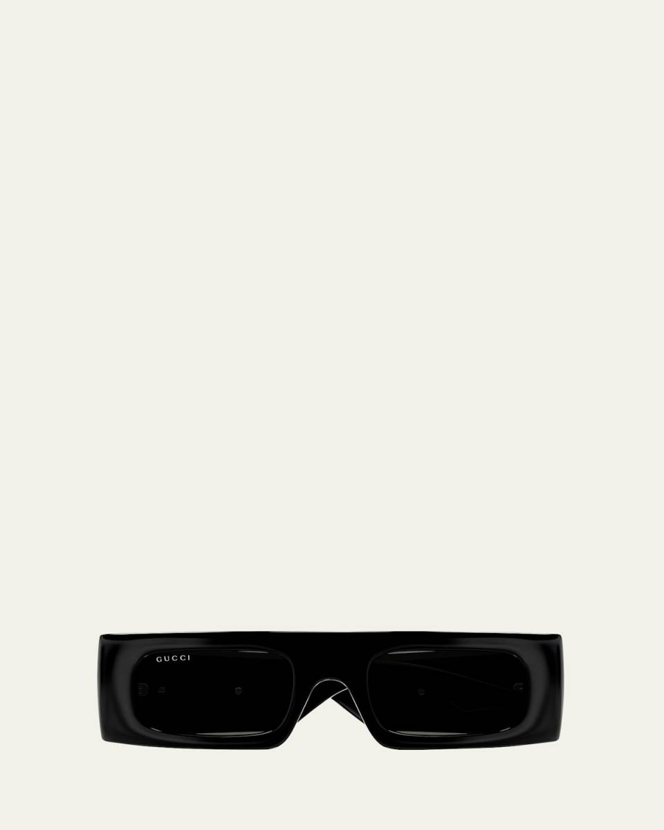 GG Plastic Rectangle Sunglasses